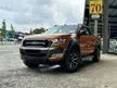 Used 2016 Ford Ranger 3.2 Wildtrak High Rider Pickup Truck LOW DEPOSIT FULL SPEC PTPTN CAN DO NO DRIVING LICENSE CAN DO FAST APPROVAL - Cars for sale
