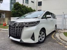 2019 Toyota Alphard 2.5 , 2wd , 8seat , 2powerdoor , inner camera
