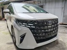 2023 Toyota Alphard 2.5 Z MPV TWIN SUNROOF UNIVERSAL SIDE STEP