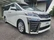 Recon 2019 Toyota Vellfire 2.5 ZA DARK INTERIOR, UNREG - Cars for sale