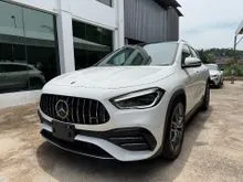 2022 Mercedes-Benz AMG GLA35 2.0 4MATIC FULLY LOADED SUNRROF HUD SUROUNDING CAMERA AMG BUCKET SEAT BLACK COLOR INTERIOR JAPAN EDITION