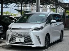 2024 Unregistered OFFER STOCK Lexus LM 500h Executive 2.4 4 Seater MPV White Grade 6A Open for booking