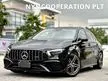 Recon 2019 Mercedes Benz A45 S AMG 2.0 4Matic + HatchsBack DCT Unregistered READY UNIT