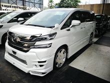 (NO GST) 2015 Toyota Vellfire 3.5 ZA G-EDITION MPV (TIP-TOP CONDITION)