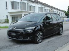 2014 Citroen Grand C4 Picasso 2.0 Grand Picasso Exclusive Blue HDI MPV (A) FREE Raytech Tinted Voucher RM500 -- EASYSELL --