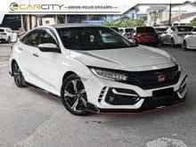 2018 Honda Civic 1.5 TC-P Sedan WARRANTY LED HEADLAMPS REVERSE CAMERA LEATHER SEAT PADDLE SHIFTERS