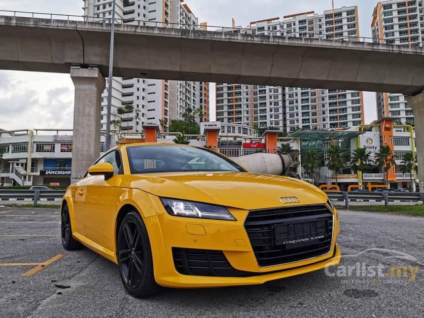 Audi TT 2017 TFSI 2.0 in Kuala Lumpur Automatic Coupe Yellow for 