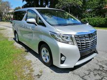 4Year Warranty 2016 Toyota Alphard 2.5 X 8 Seat SA SG S Z ZA ZG