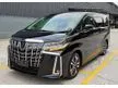 Recon 2021 Toyota Alphard 2.5 SC / SUNROOF / 3 LED / MILEAGE 20000 KM ONLY