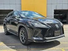 2021 Lexus RX 300 2.0 F Sport SUV (BLACK LEATHER-P/ROOF-HUD-BSM-4 CAMERA-UNREG)