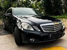2010 Mercedes-Benz E200 1.8 CGI Sedan