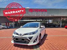 2019 Toyota Vios 1.5 G (AT) + UNDER WARRANTY+ CERTIFIED PRE OWNED DEALER