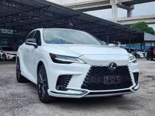 2024 Lexus RX 350 2.4 F Sport Handling SUV - RED INTERIOR, PANORAMIC ROOF, 360 CAMERA, AUTO PARKING ASSIST, DIGITAL INNER MIRROR, ORANGE BRAKE CALIPER