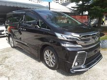 2015 Toyota Vellfire 2.5 Z A Modellisa Unreg