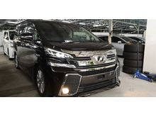 2016 Toyota Vellfire 2.5 ZA / 7 SEATER / READY STOCK NO NEED WAIT / 4 YEARS WARRANTY UNLIMITED KM / ORIGINAL MILEAGE
