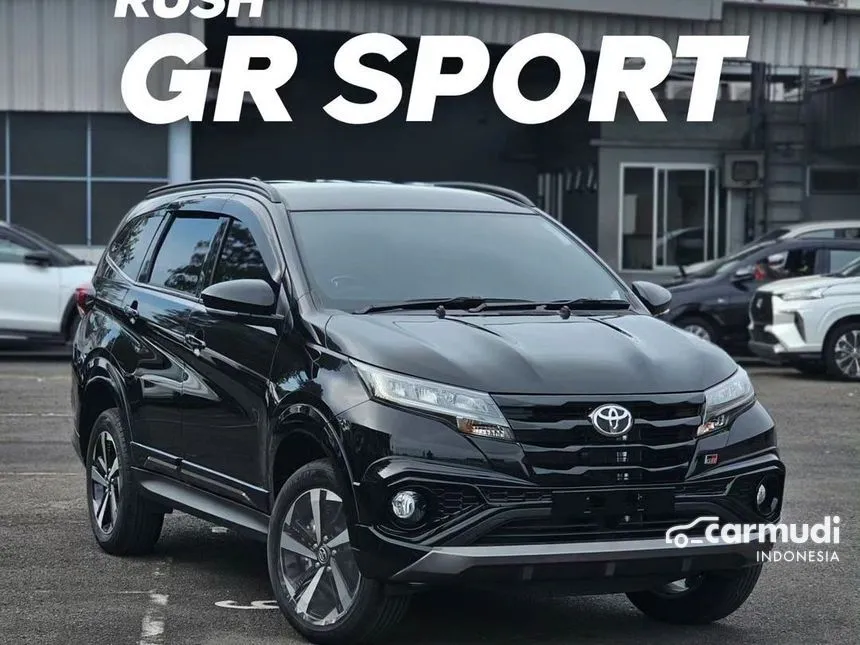 Jual Mobil Toyota Rush 2024 S GR Sport 1.5 di Jawa Barat Automatic SUV Hitam Rp 265.400.000
