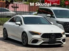 2021 Mercedes-Benz AMG CLA45 2.0 S 4MATIC+ LEATHER SEAT 10K KM 5YRS WARRANTY