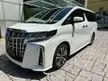 Recon 2022 Toyota Alphard 2.5 G SC FULL SPEC JAPAN AUCTION GRADE 5A PILOT SEAT JBL 360 DEGREE CAMERA SUN ROOF POWER BOOT 2 POWER DOOR BSM DIM