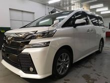 2016 Toyota Vellfire 2.5 Z Golden Eyes MPV
