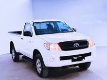 2010 Toyota Hilux 2.5 Single Cab Pickup Free Top Warranty Super CONDITION