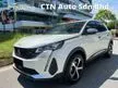 Used 2022 PEUGEOT 3008 1.6 THP ALLURE (A) FULL SERVICE 20K KM/WARRANTY TILL 2028/FULL LEATHER SEAT/POWER BOOT/POWER SEAT/LANE KEEP ASSIT/360 CAM