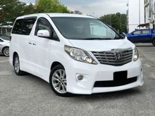2010 Toyota Alphard 3.5 7 SEATHER HOME THEATER 2 POWER DOOR