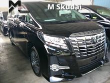 2017 Toyota Alphard 2.5 SC P.CRASH & 4CAM & JBL & SUNROOF 3 YRS TOYOTA WARRANTY!!