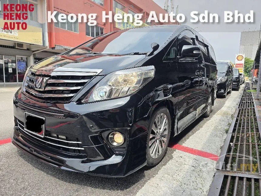 2012 Toyota Alphard G 240S MPV
