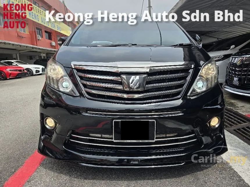 2012 Toyota Alphard G 240S MPV