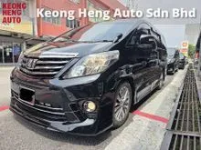 YEAR MADE 2012 Toyota Alphard 2.4 S Spec Home Theater System Full Leather Bodykit Full Spec ((( FREE 1 YEAR WARRANTY ))) 2015