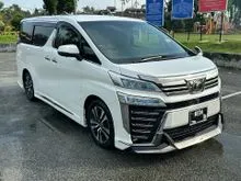 2018/2024 Toyota Vellfire 2.5 ZG-EDITION FACELIFT , Low Mileage 47k KM , 3-LED Headlamp , No Sun Roof , 360 View Camera , 7-SEAT  PILOT SEAT
