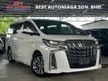 Recon Top Condition 2021 Toyota Alphard 2.5 TYPE GOLD Package MPV
