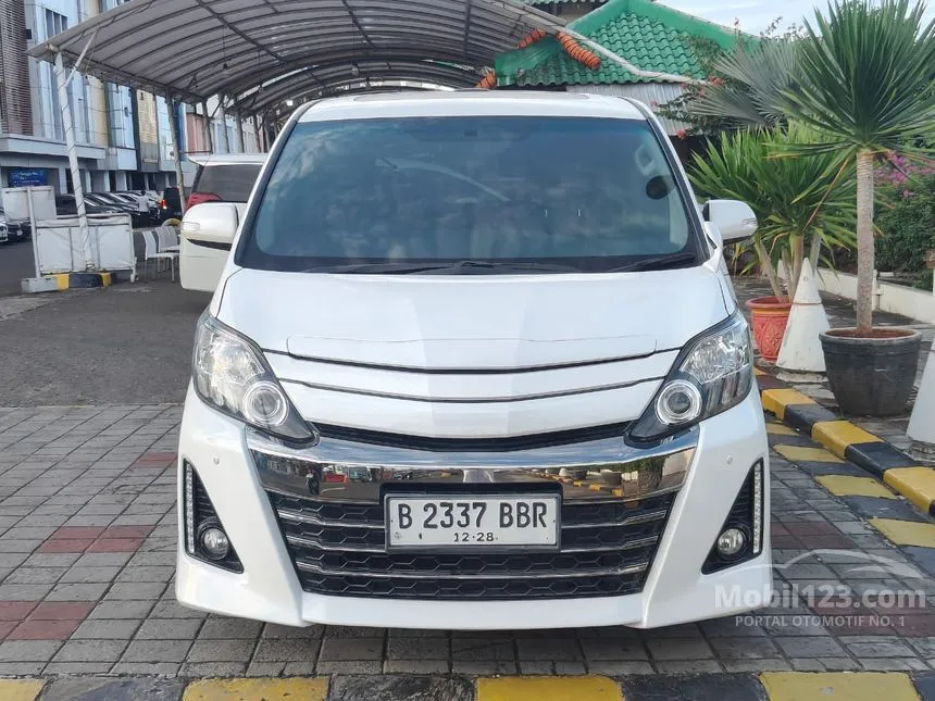 Jual Mobil Toyota Alphard 2013 GS 2.4 di DKI Jakarta Automatic MPV Putih Rp 298.000.000