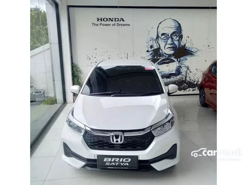 Jual Mobil Honda Brio 2024 E Satya 1.2 di DKI Jakarta Manual Hatchback Putih Rp 10.000.000