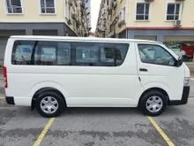 NEW Toyota HIACE 3.0 TURBO (M) L/Roof VAN 12 Seat