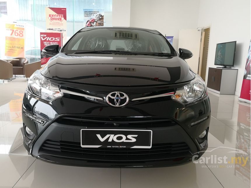 Toyota Vios 2018 E 1.5 in Selangor Automatic Sedan Black 