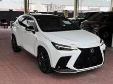 2023 Lexus NX 350 2.4 F Sport - Panoramic roof - 360 Camera - Head Up Display - Red Black Leather Seat