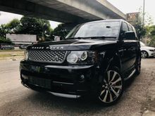LAND ROVER RANGE ROVER AUTOBIOGRAPHY 5.0 1YEAR WARRANTY 2015,CRYSTAL BLACK IN COLOUR,SUN ROOF,PUSH START,2 DVD PLAYERS,REVERSE CAMERA,ONE DATIN OWNER