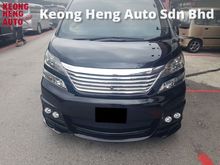 2009 Toyota Vellfire 3.5 VL Model (FREE 2 YEARS WARRANTY) Reg 2012 MPV