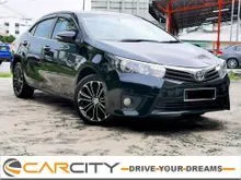 Y 2015 Toyota Corolla Altis 2.0 V Sedan PREMIUM FULL SPEC ONE OWNER TIPTOP CONDITION