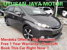 2013 Toyota Wish S Sport PKG Push Start 1.8 (A) Grey *Paddle Shift* Merdeka Offers * Free 1 Year Warranty + Free Gift * High Loan Low Interest * Ready Stock with TipTop Condition * Call Us Now