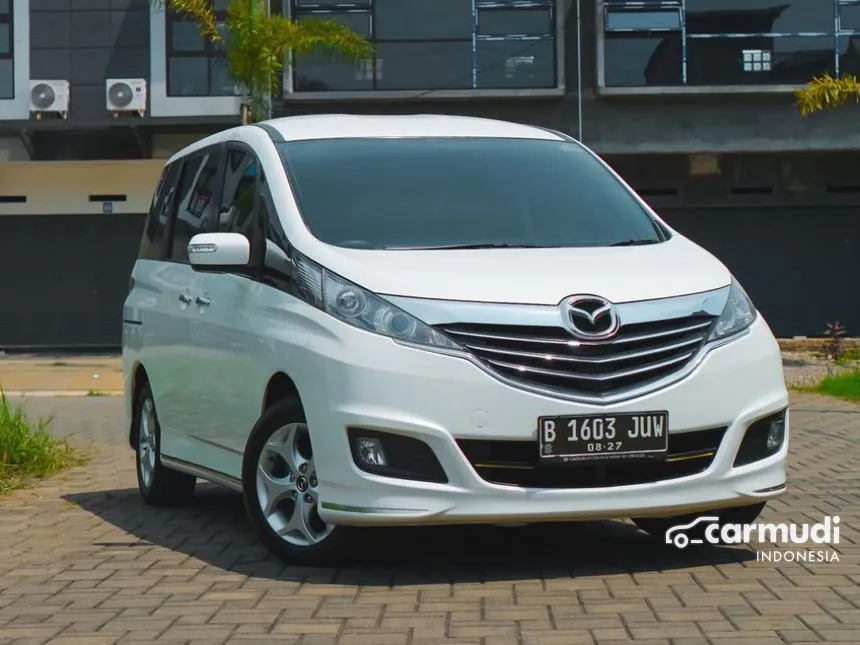 Jual Mobil Mazda Biante 2014 2.0 SKYACTIV A/T 2.0 di Jawa Barat Automatic Wagon Putih Rp 165.000.000
