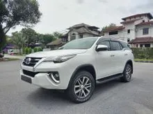 2019 Toyota Fortuner 2.4 VRZ SUV (A) 4X4 F/SERVICE RECORD /3 YEAR WARRANTY (EDWARD)