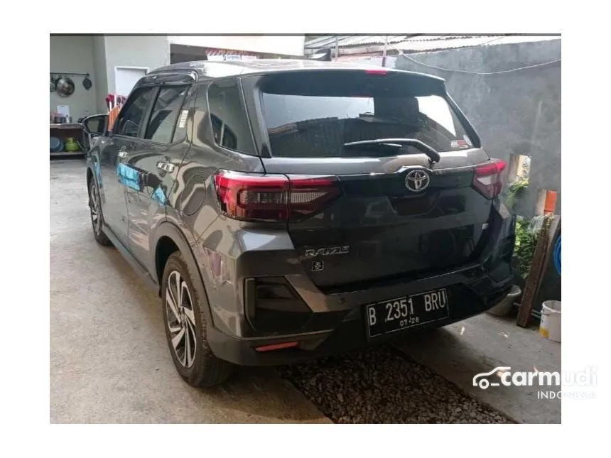 Jual Mobil Toyota Raize 2021 G 1.0 di DKI Jakarta Automatic Wagon Abu