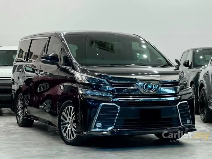 2016 Toyota Vellfire ZG MPV
