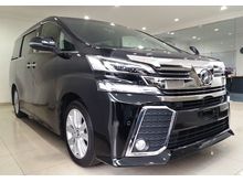 2015 Toyota Vellfire 2.5 ZA RADAR 7S 2PDR B-KIT RM SPARE & NEW TYRE