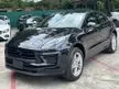 Recon 2022 Porsche Macan 2.0 SUV 4 Ways Power+Memory Driver Seat, PDLS Plus, Sport Chrono, Keyless Entry+Drive, Surround View Cameras, Power Boot, MFSW