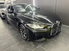 2023 BMW 420i 2.0 Grand Coupe M Sport Coupe [ GRADE 4.5A / 6K KM ] High Spec 360 Camera , Ambient Light , Memory Seats , Power [ Recon Unregister ]