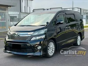 2014 Toyota Vellfire 2.4 ZG MPV