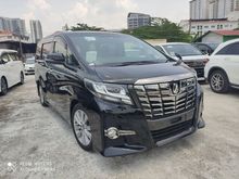 2017 Toyota Alphard 2.5 S 7 SEATER GRADE 4.5 LIKE NEW CONDITION ORI LOW MILEAGE UNREG17